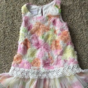 Iris & Ivy darling floral dress-18 months